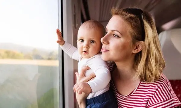 astuce pour un voyage en train avec un bébé